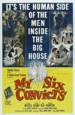 My Six Convicts Movie Poster Print