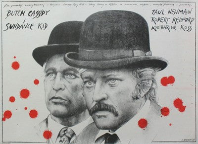 Butch Cassidy and the Sundance Kid Movie Poster Print