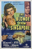 The Blonde from Singapore Movie Poster Print