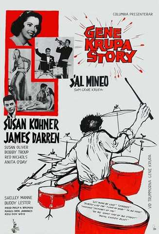 Gene Krupa Story Movie Poster Print