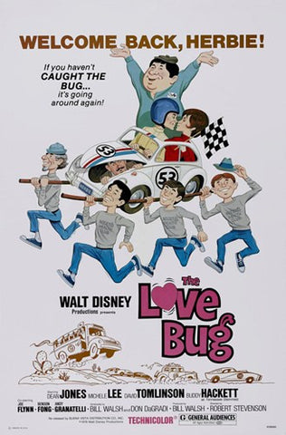 The Love Bug Movie Poster Print