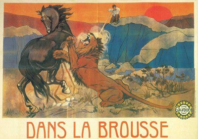 Dans la brousse Movie Poster Print