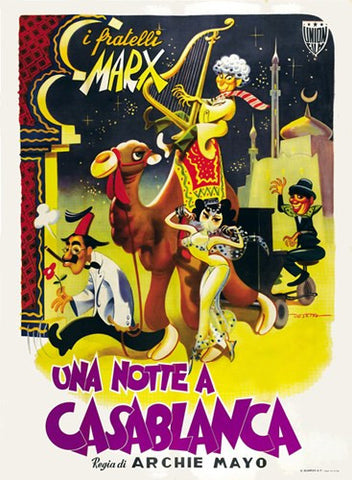 Night in Casablanca Movie Poster Print