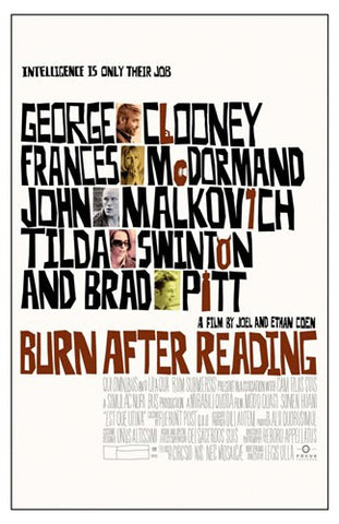 Burn After Reading Movie Poster Print