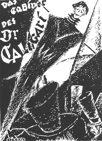 The Cabinet of Dr. Caligari Movie Poster Print