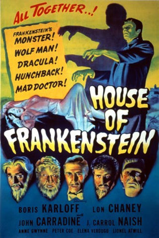 House of Frankenstein Movie Poster Print