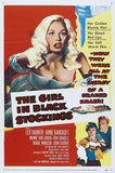 The Girl in Black Stockings Movie Poster Print