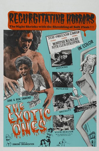 Monster and the Stripper Movie Poster Print