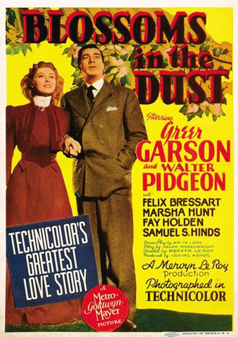 Blossoms in the Dust Movie Poster Print