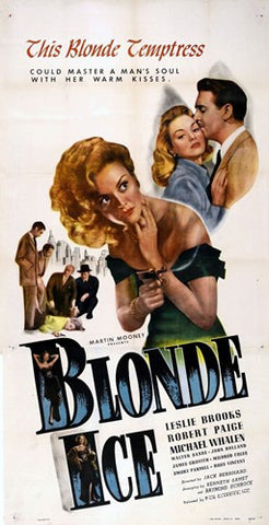 Blonde Ice Movie Poster Print