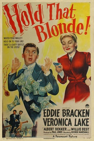 Hold That Blonde Movie Poster Print