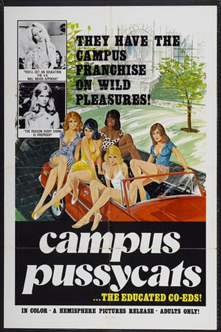 Campus Pussycats Movie Poster Print