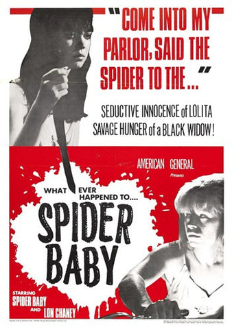 The Maddest Story Ever Told Spider Baby or Movie Poster Print