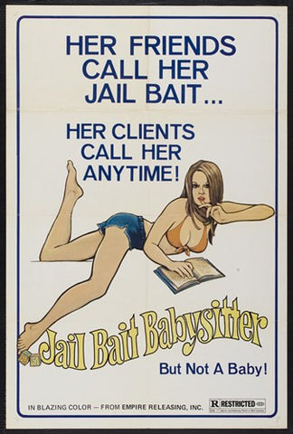 Jailbait Babysitter Movie Poster Print