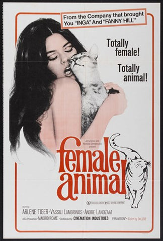Female Animal Movie Poster Print