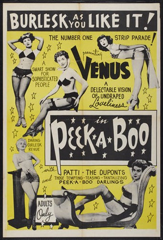 Peek-a-boo Movie Poster Print