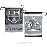WinCraft NHL Los Angeles Kings Flag12x18 Garden Style 2 Sided Flag, Team Colors, One Size
