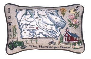 Simply Iowa State Pillow