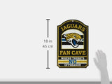 NFL Fan Cave Wood Sign, 11" x 17"