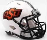 Riddell NCAA Oklahoma State Cowboys Helmet Mini SpeedHelmet Replica Mini Speed Style 2016 White, Team Colors, One Size