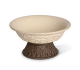 Acanthus Scroll Ceramic Bowl