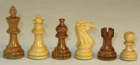 Chopra Sheesham American Emperor Chess Pieces