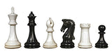 World Wise Chetak Ebony Chess Pieces