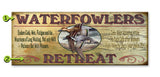 Waterfowlers Retreat Metal 14x36