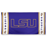 WinCraft NCAA Louisiana State University A1860415 Fiber Beach Towel, 9 lb/30" x 60"