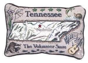 Simply Tennessee State Pillow