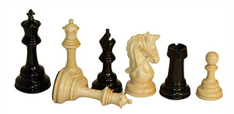 World Wise Ebony Parthenon Chess Pieces