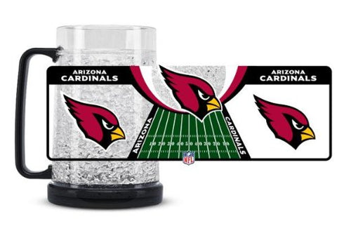 NFL Arizona Cardinals 16oz Crystal Freezer Mug
