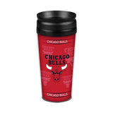 Boelter Brands NBA Chicago Bulls Full Wrap Travel Tumbler, 14-Ounce