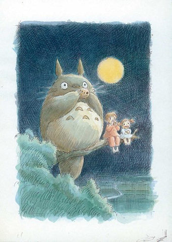 My Neighbor Totoro Movie Poster Print