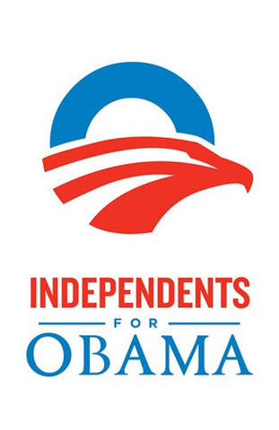 Barack Obama - (Independents for Obama) Campaign Poster Movie Poster Print