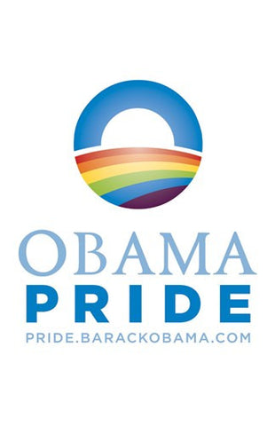 Barack Obama - (Obama Pride) Campaign Poster Movie Poster Print