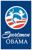 Barack Obama - (Sportsmen for Obama) Campaign Poster Movie Poster Print
