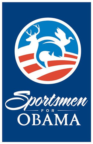 Barack Obama - (Sportsmen for Obama) Campaign Poster Movie Poster Print