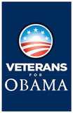 Barack Obama - (Veterans for Obama) Campaign Poster Movie Poster Print