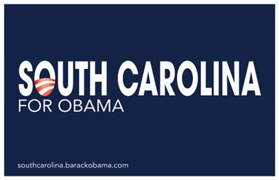 Barack Obama - (South Carolina for Obama) Campaign Poster Movie Poster Print