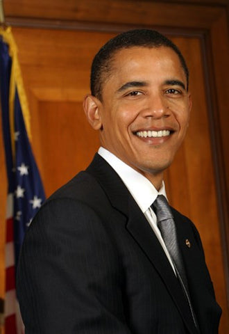 Barack Obama - Portrait (Style A) Movie Poster Print