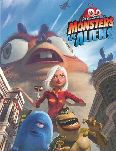 Monsters vs. Aliens, c.2009 style A Movie Poster Print
