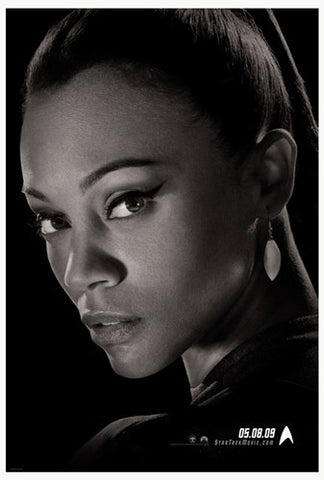 Star Trek XI - Nyota Uhura - style J Movie Poster Print