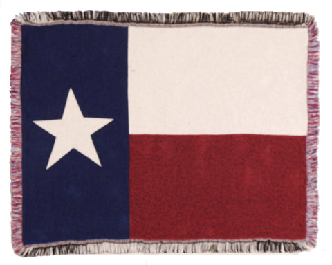 Flag Of Texas Mini Throw