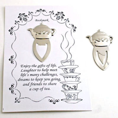 Set Of 12.  Card With Teapot