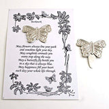 Set Of 12.  Card Butterfly Refill
