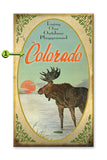 Enjoy the Outdoors (Moose) Wood 18x30