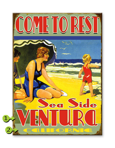 Come to Rest Metal 23x31