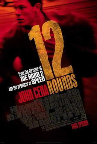 12 Rounds, c.2009 - style A Movie Poster Print