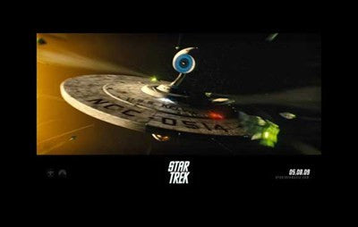 Star Trek XI  - style M Movie Poster Print